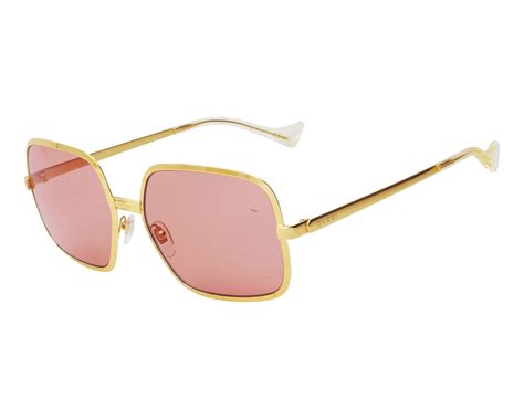 gucci - gg1063s - shiny yellow gold - metal|GUCCI Sunglasses GG1063S 001 .